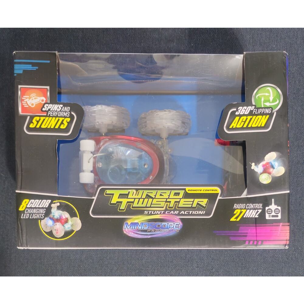 Turbo 360 Twister RC Stunt Car Remote Control Car With Flashing Lights